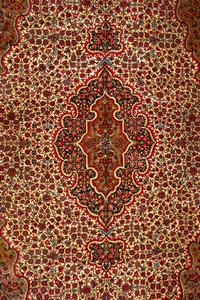 A Qum Cork Wool Rug