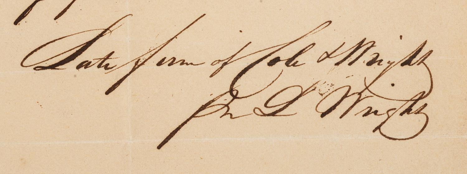 [AUTOGRAPHS]. Signatures of 19th-century American military and political figures.