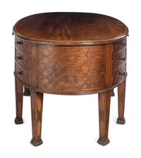 A George III Style Mahogany Desk