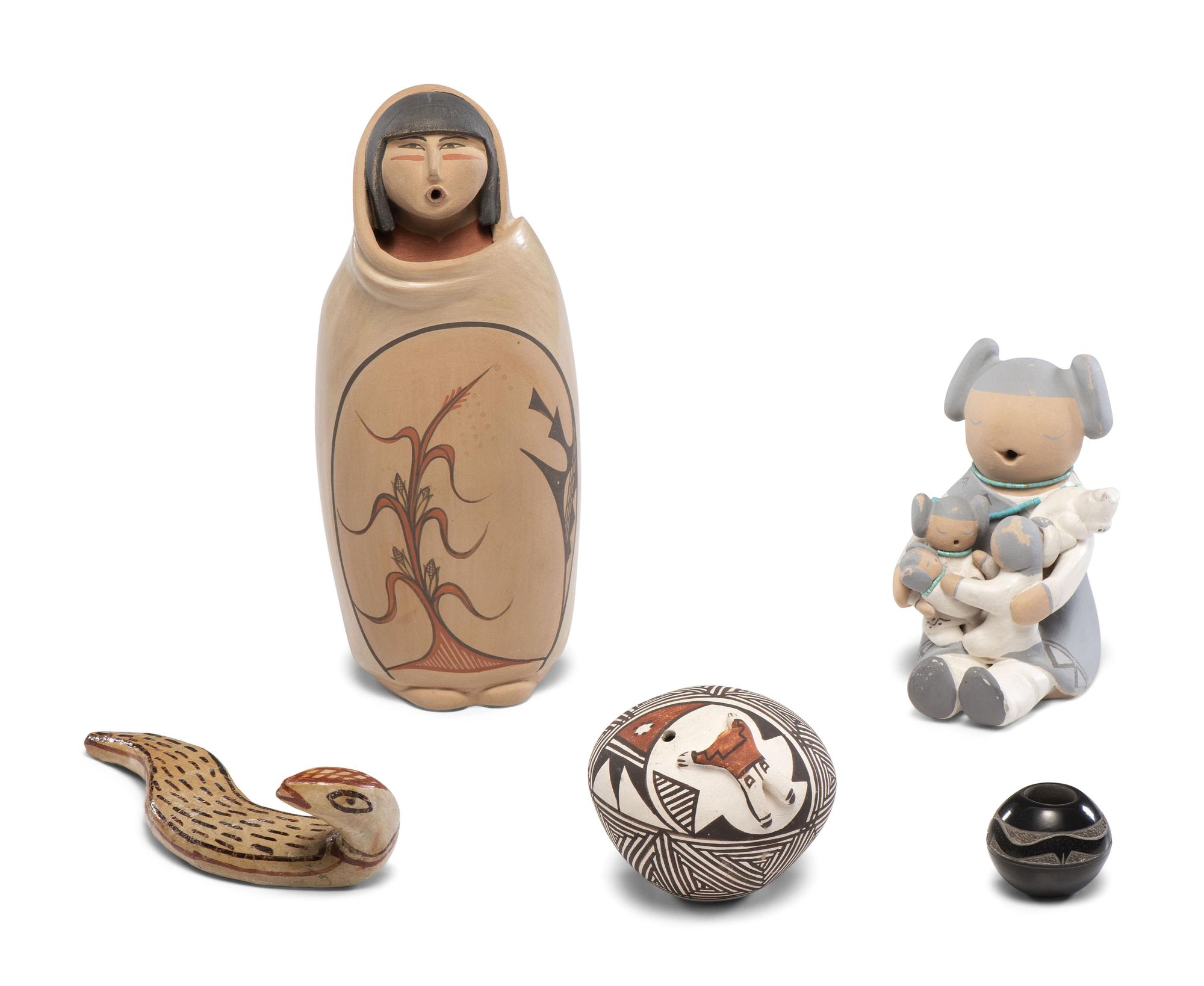 Collection of Pueblo Pottery