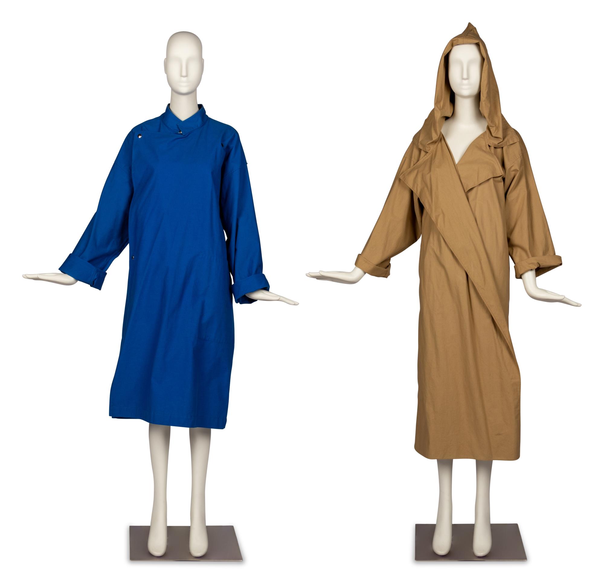 Two Jean-Charles de Castelbajac Coats, 1970-80s