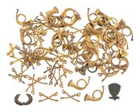 [MILITARIA] Collection of military insignia and cap devices from the Estate of Carroll J. Delery III