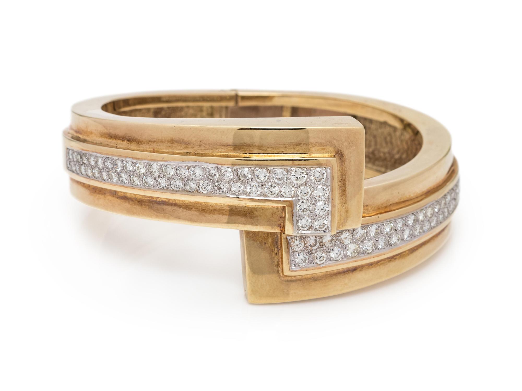 Diamond Bangle Bracelet