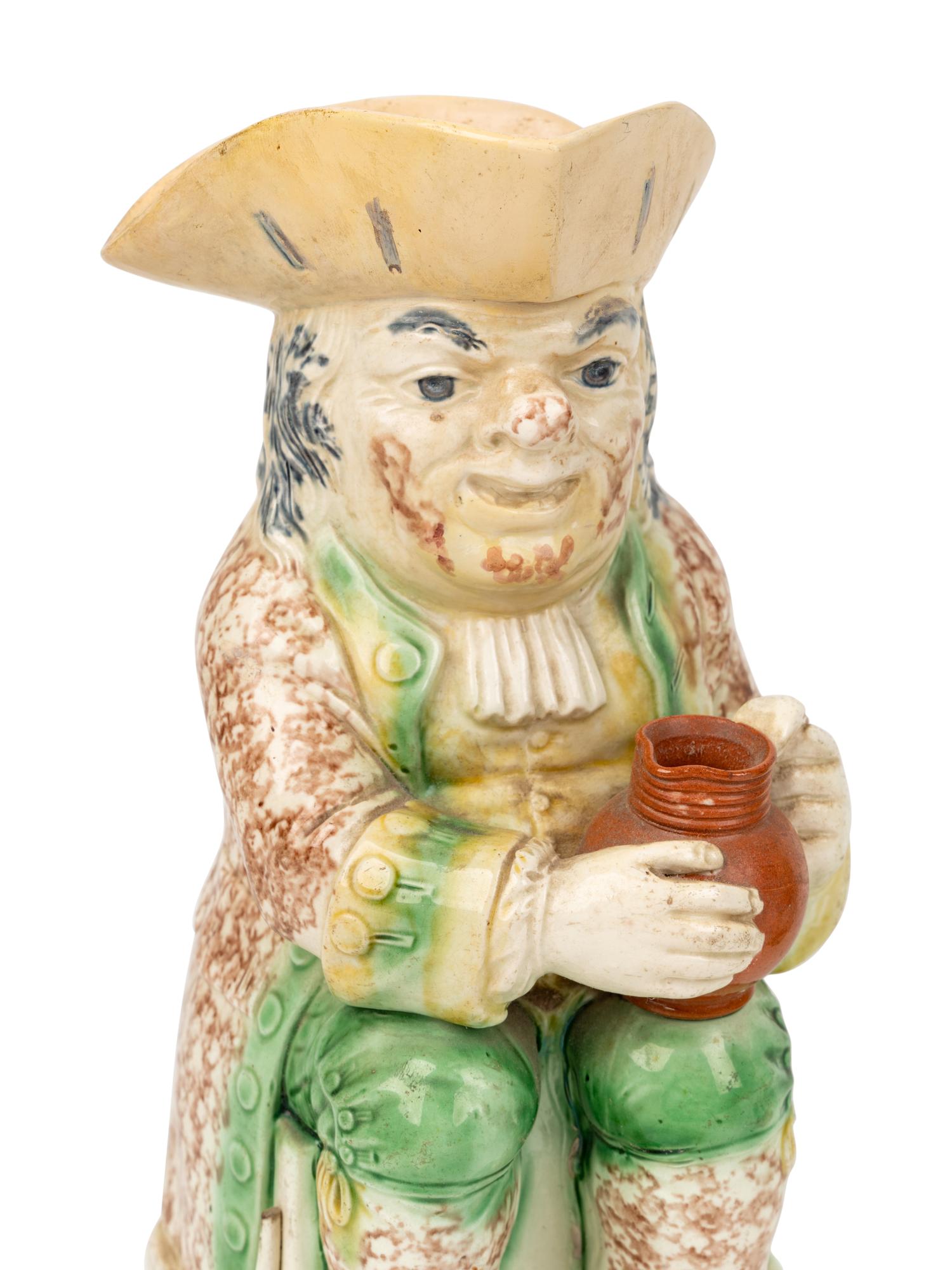 An Enoch Wood-Type Toby Jug and Another Toby Jug