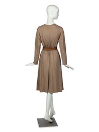 Halston Knit Dress and Leather Belt, 1970s