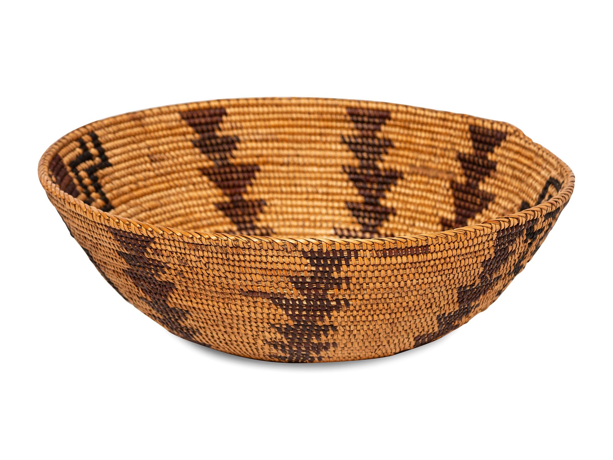 Yokut Polychrome Basket