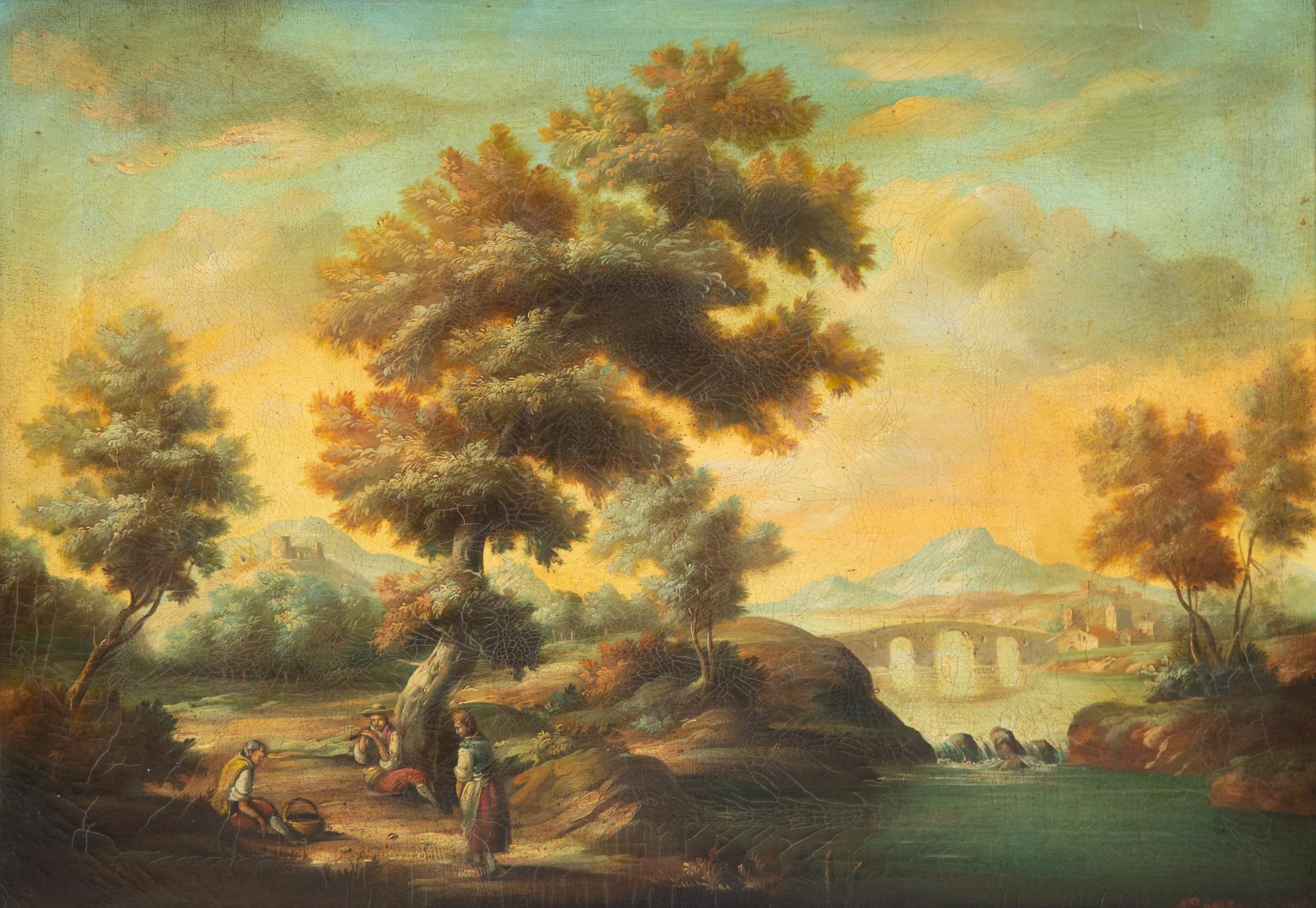 A Pair of Italian Landscapes