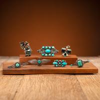 A Group of Navajo and Zuni Pins / Brooches