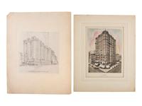 [CHICAGO]. A group of engravings and prints of Chicago and other areas of Illinois.