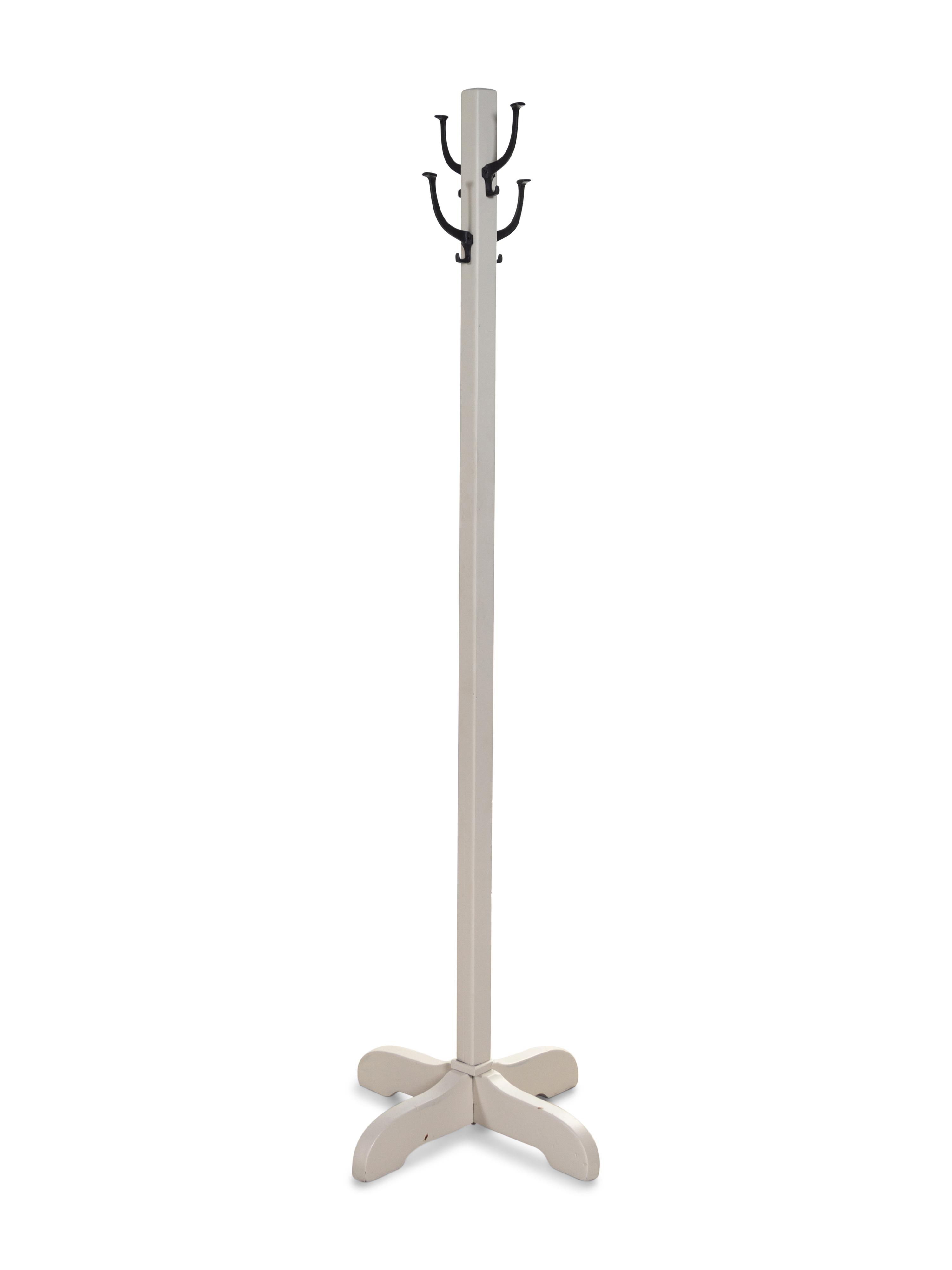 An American Painted and Iron Mounted Coat-Rack