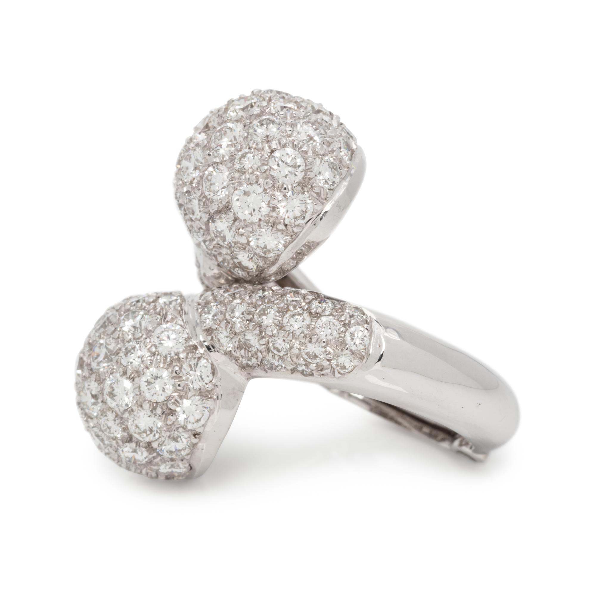 DIAMOND BYPASS RING