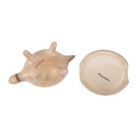 Lidded Pottery Turtle Jar