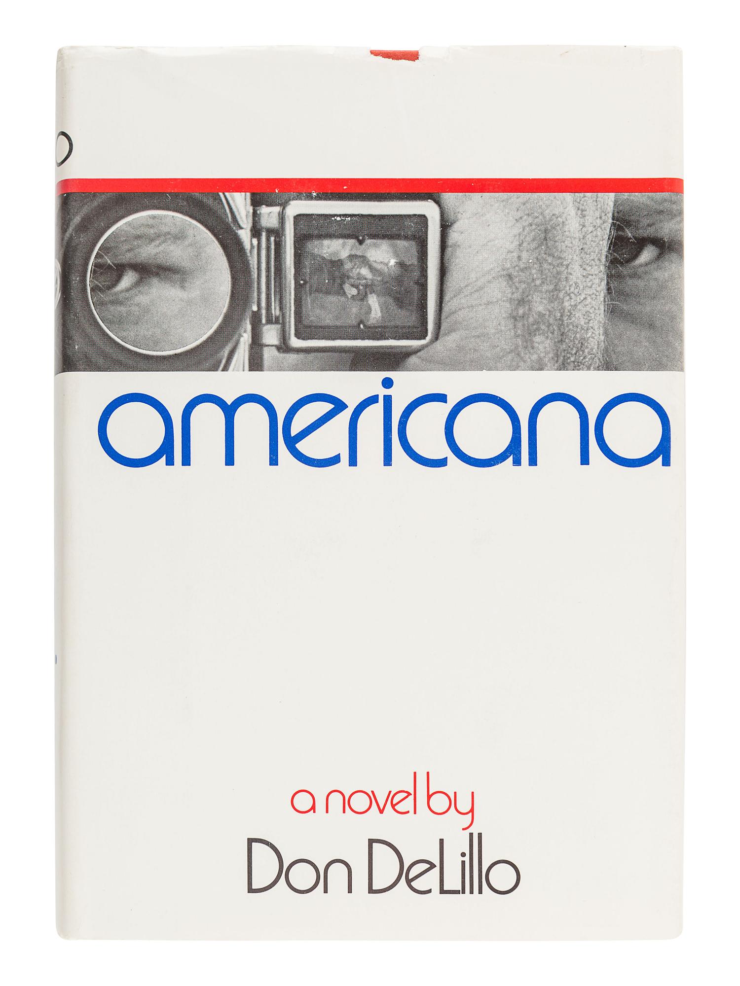 DELILLO, Don (b. 1936). Americana . Boston: Houghton Mifflin Company, 1971.