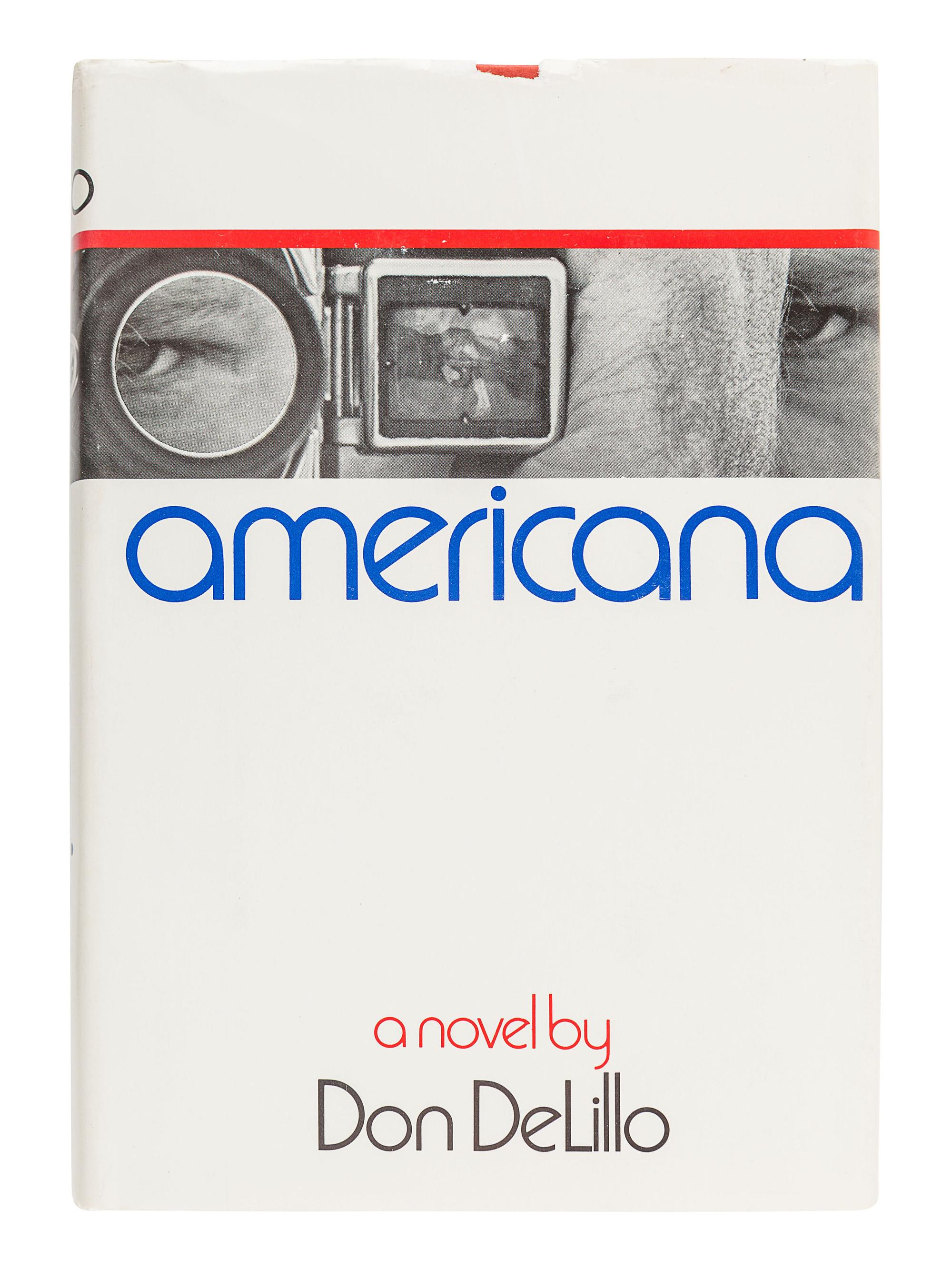 DELILLO, Don (b. 1936). Americana . Boston: Houghton Mifflin Company, 1971.