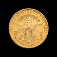 An 1899-S Liberty Head $20 Gold Coin
