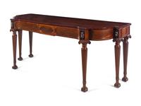 An Edwardian Mahogany Serving Table