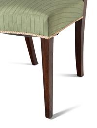 A Pair of George III Mahogany Side Chairs