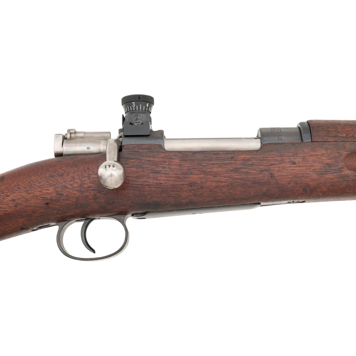 ** Swedish Mauser M/1896 with Aftermarket Target Sights
