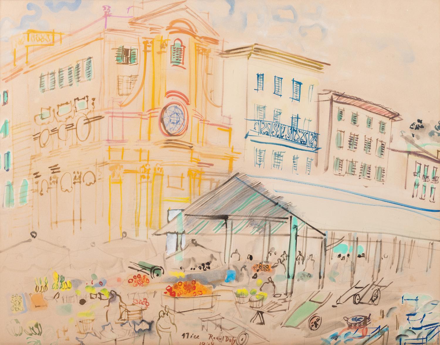 Marché à Nice