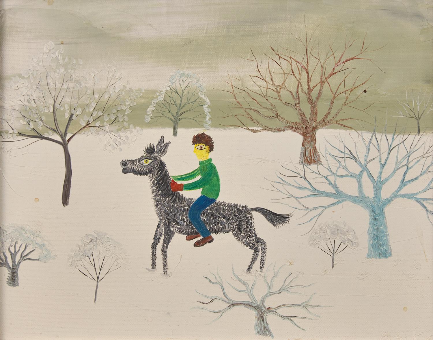 Chevauchée dans la Neige