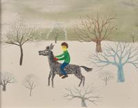 Chevauchée dans la Neige