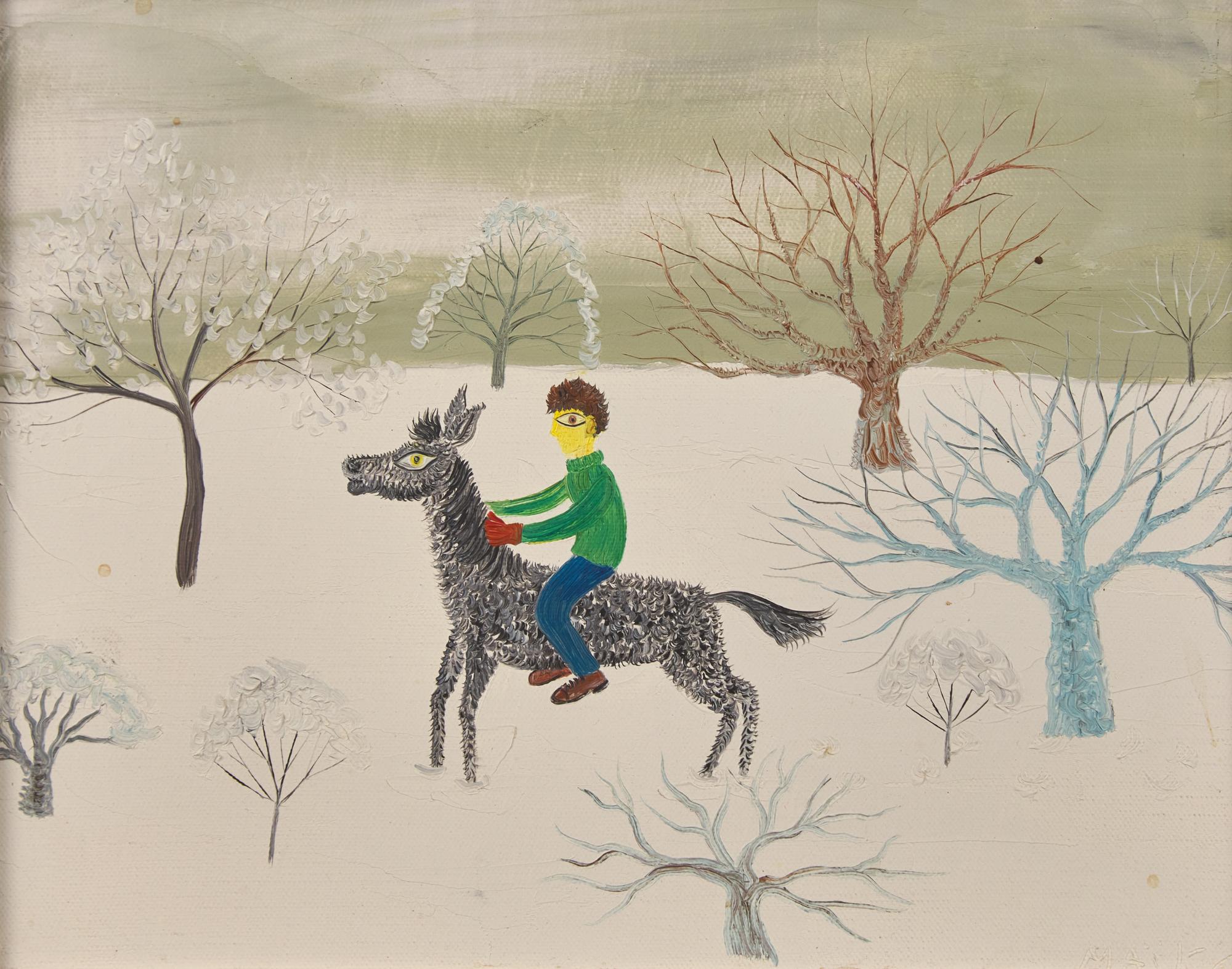Chevauchée dans la Neige