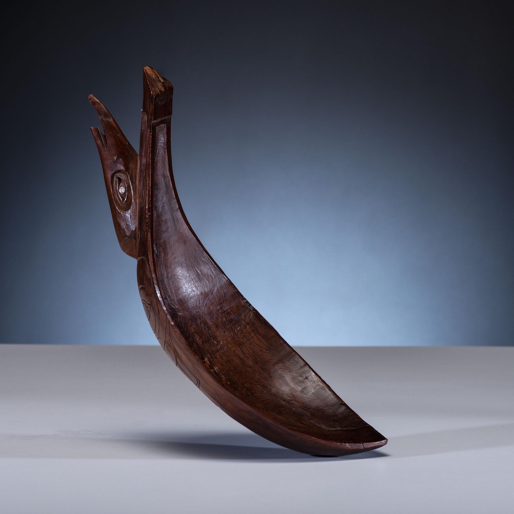 Nuu-chah-nulth Carved Wood Ladle
