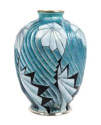 Camille Faure, (French, 1872-1944), an Art Deco vase, c.1930