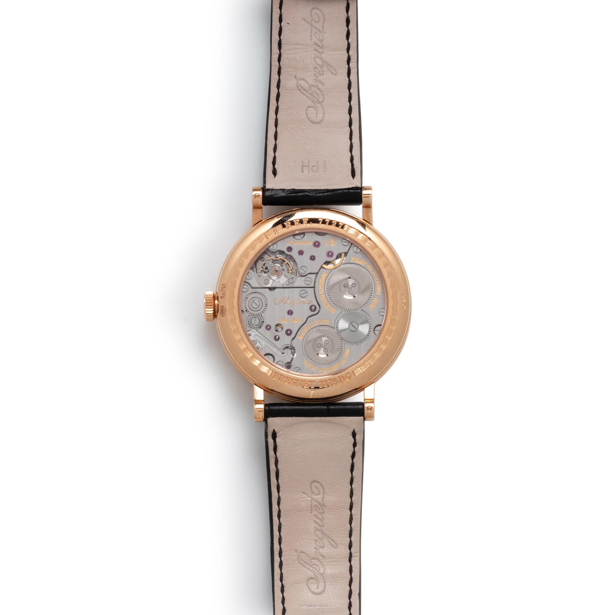 BREGUET, REF. 7727 18K ROSE GOLD 'CLASSIQUE CHRONOMÉTRIE' WATCH