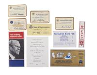 [POLITICS]. Massive group of campaign and presidential ephemera, 2nd half of the 20th century.
