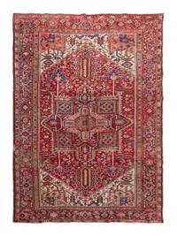 A Heriz Wool Rug