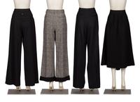 Chanel, Three Pairs of Pants & One Skirt NWT