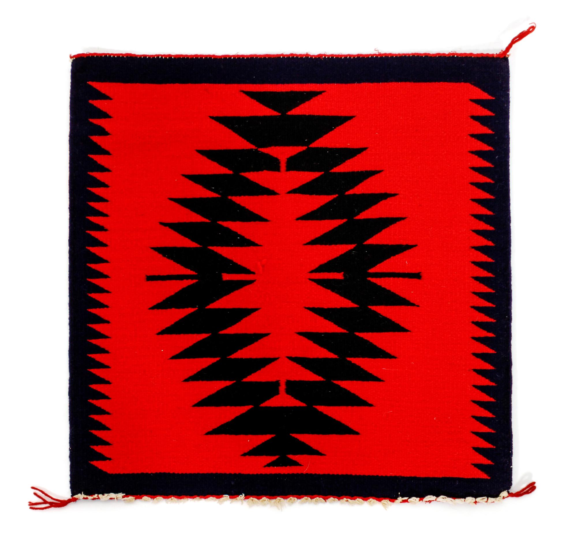Two Germantown Squares First: 20 3/4 x 22 1/2 inches.