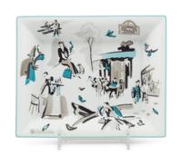 An Hermès Porcelain Small Tray