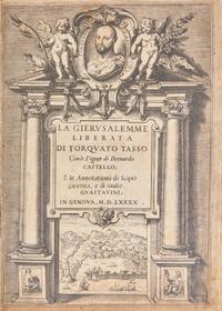 [Early Printing] Tasso, Torquato. La Gierusalemme liberata...