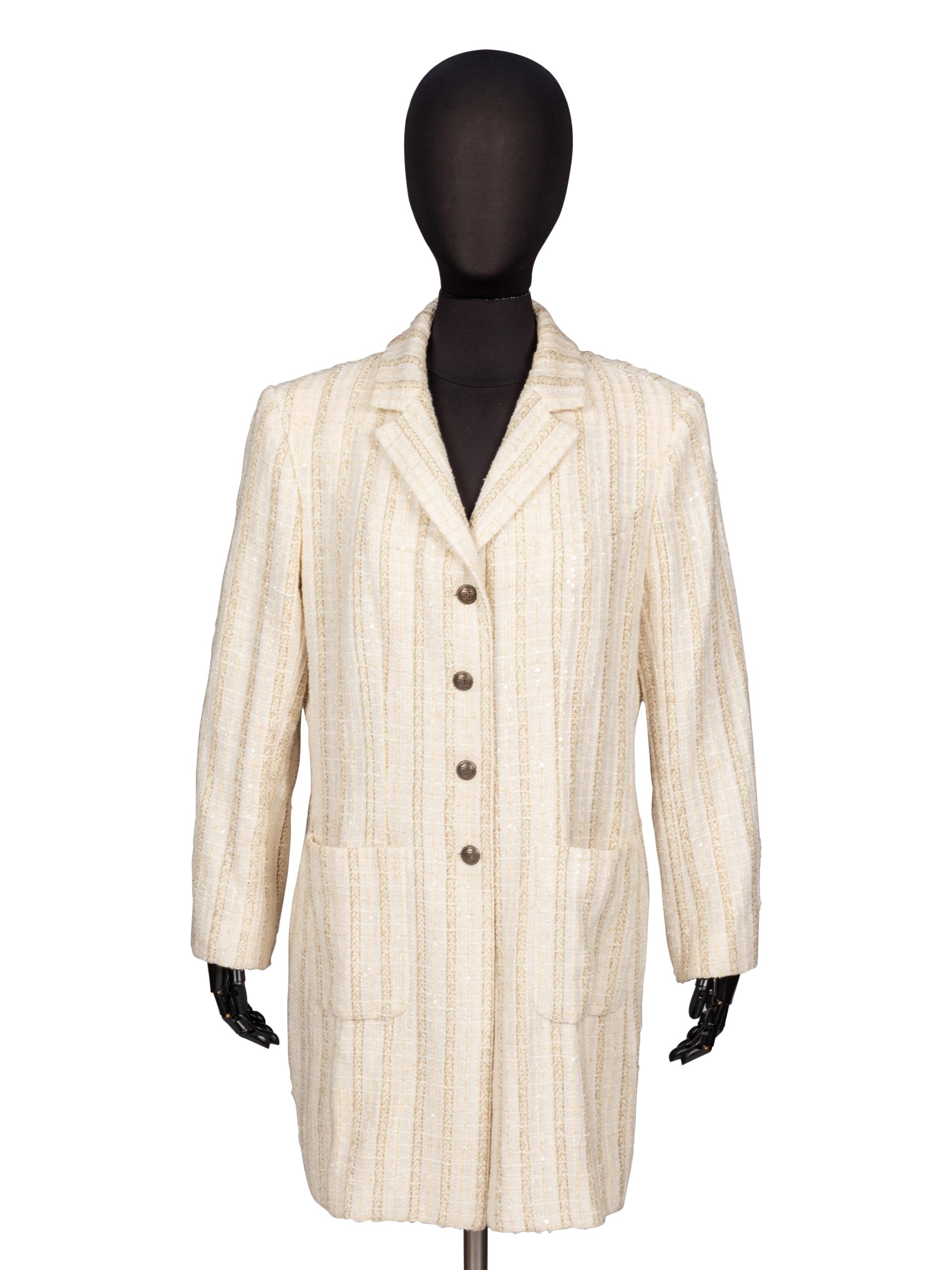 Chanel, Three-Quarter Tweed Jacket