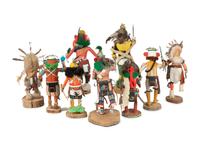 A Collection of Southwest Kachinas
