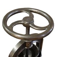 An Iron Food Press 11.5" W x 9.5" D x 16.5" H — France, 19th Century