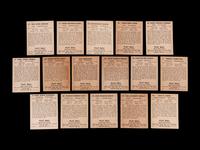 A Group of 16 1941 Play Ball Baseball Cards,