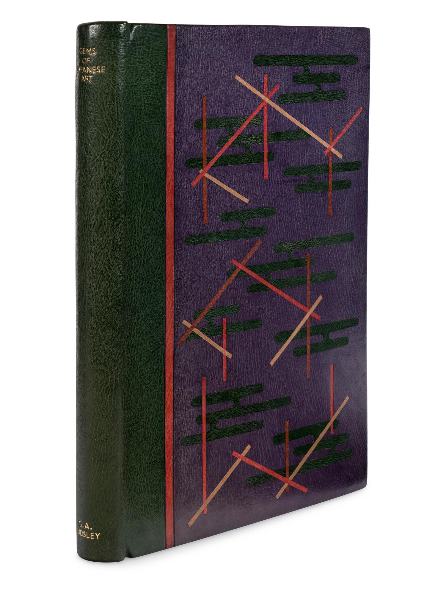 [BINDING]. AUDSLEY, George Ashdown (1838-1925). Gems of Japanese Art and Handicraft . London: Sampson Low, Marston, & Company, 1913.
