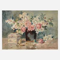 Abbott Fuller Graves (American, 1859-1936) Roses and Apple Blossoms