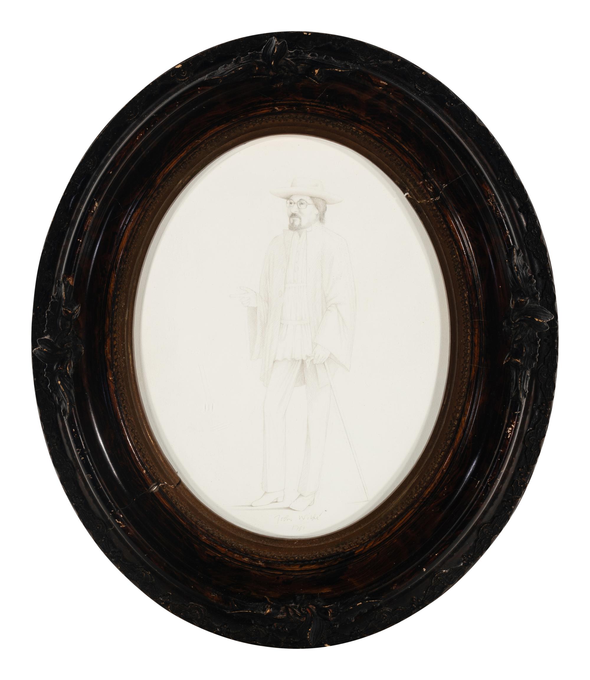 William and Joyce Wartmann, Edgerton, Wisconsin (two works in original frames), 1981