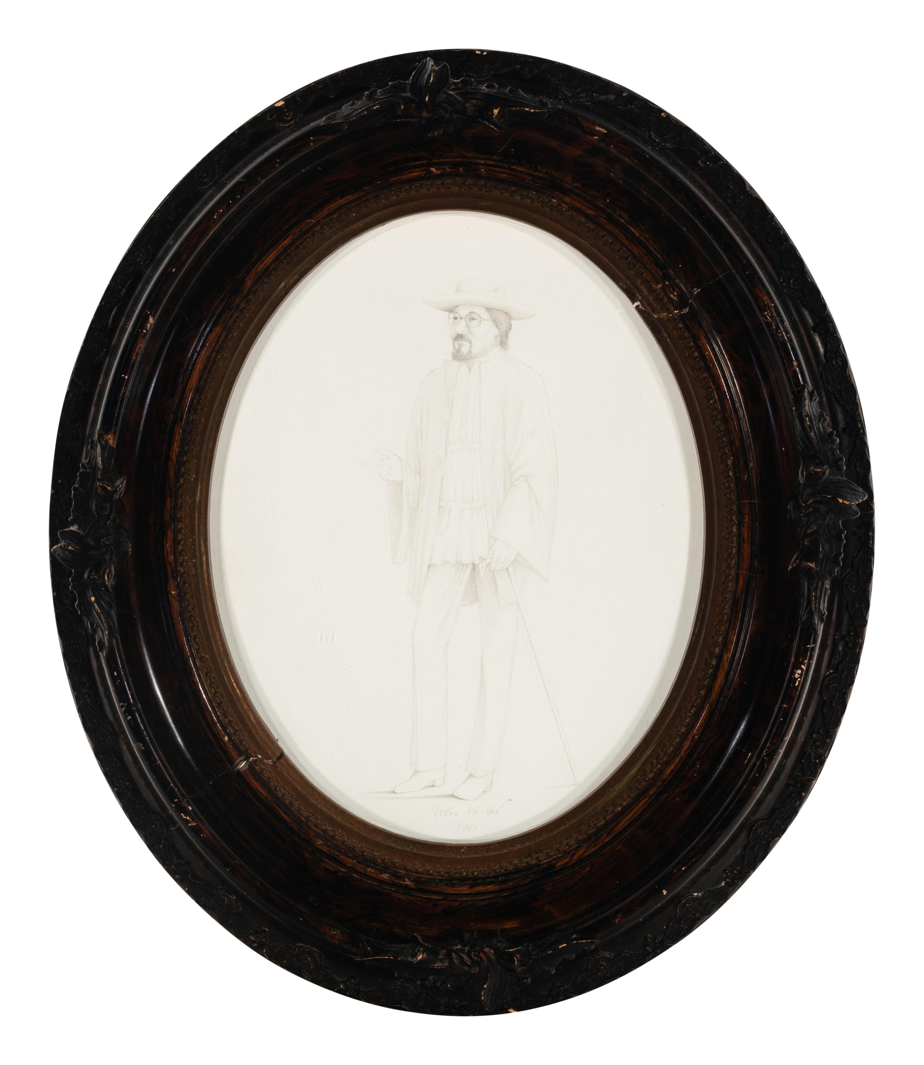 William and Joyce Wartmann, Edgerton, Wisconsin (two works in original frames), 1981