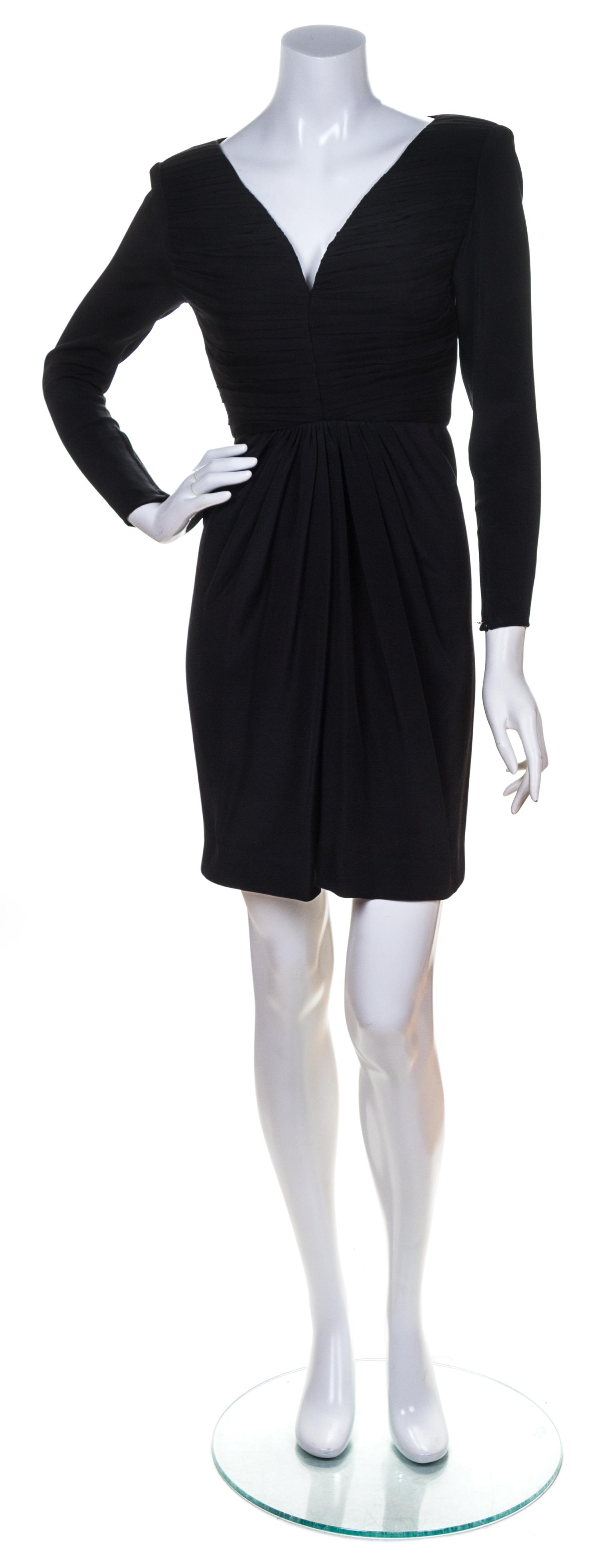 A Galanos Black Dress,