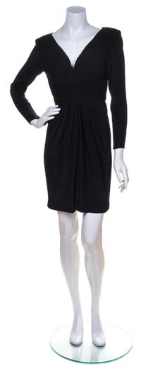 A Galanos Black Dress,