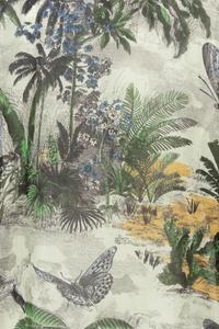 Five Christian Dior Pieces: One Silk Oversized Shirt and Skirt, One Floral Dress with Belt, One Tropical Print Tunic