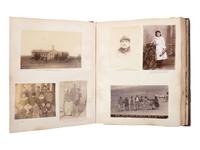 [NATIVE AMERICANS]. JUNKIN, William W. (1831-1903). A Collection of Indian Photographs and Views with Photos of a Few White Employes [ sic ] Together with Some Indian Letters and Paintings. Made by W.W. Junkin, Fairfield, Iowa. 1889-93.
