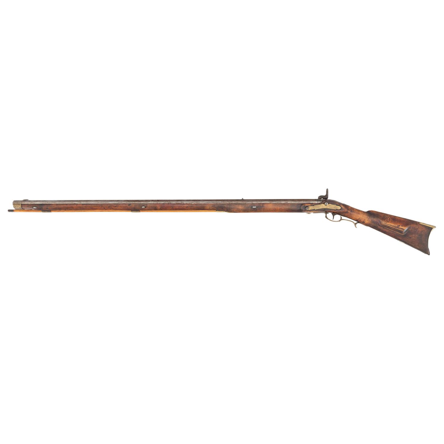 Tryon Fullstock Rifle Altered to Percussion by Leman
