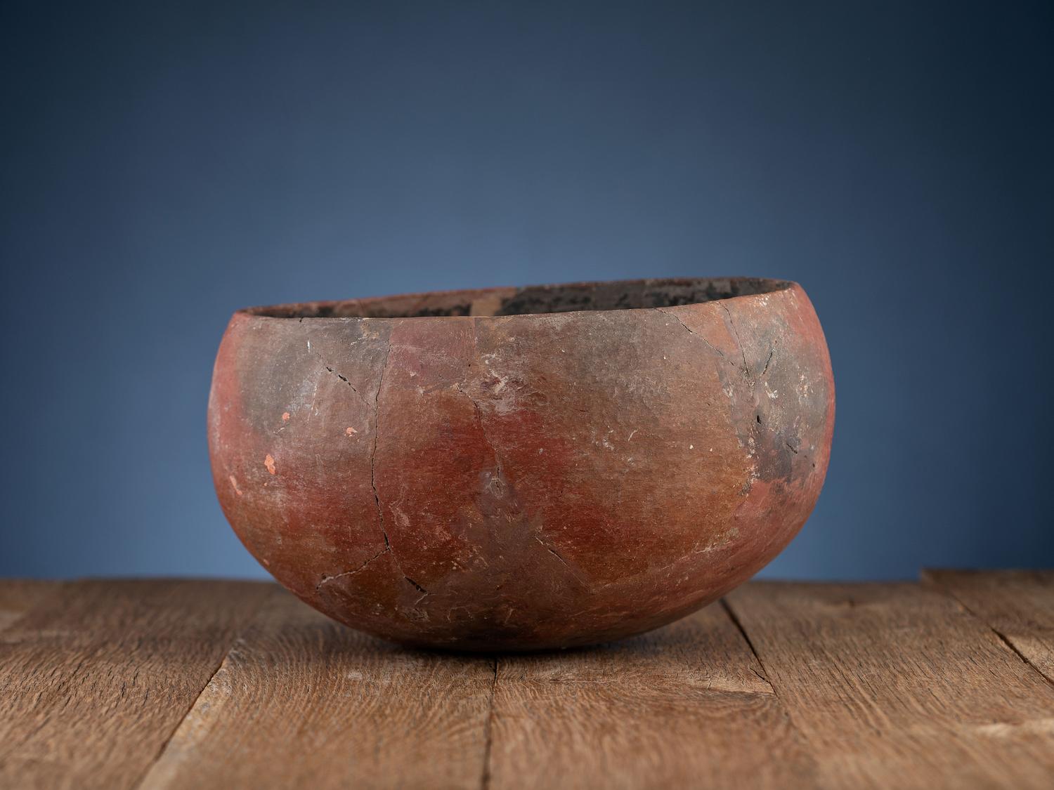 Roosevelt Redware Pottery Bowls