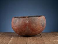 Roosevelt Redware Pottery Bowls